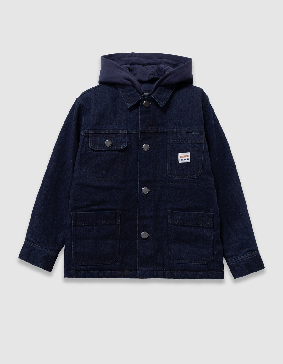 chaqueta vaquera estilo trabajador para niño