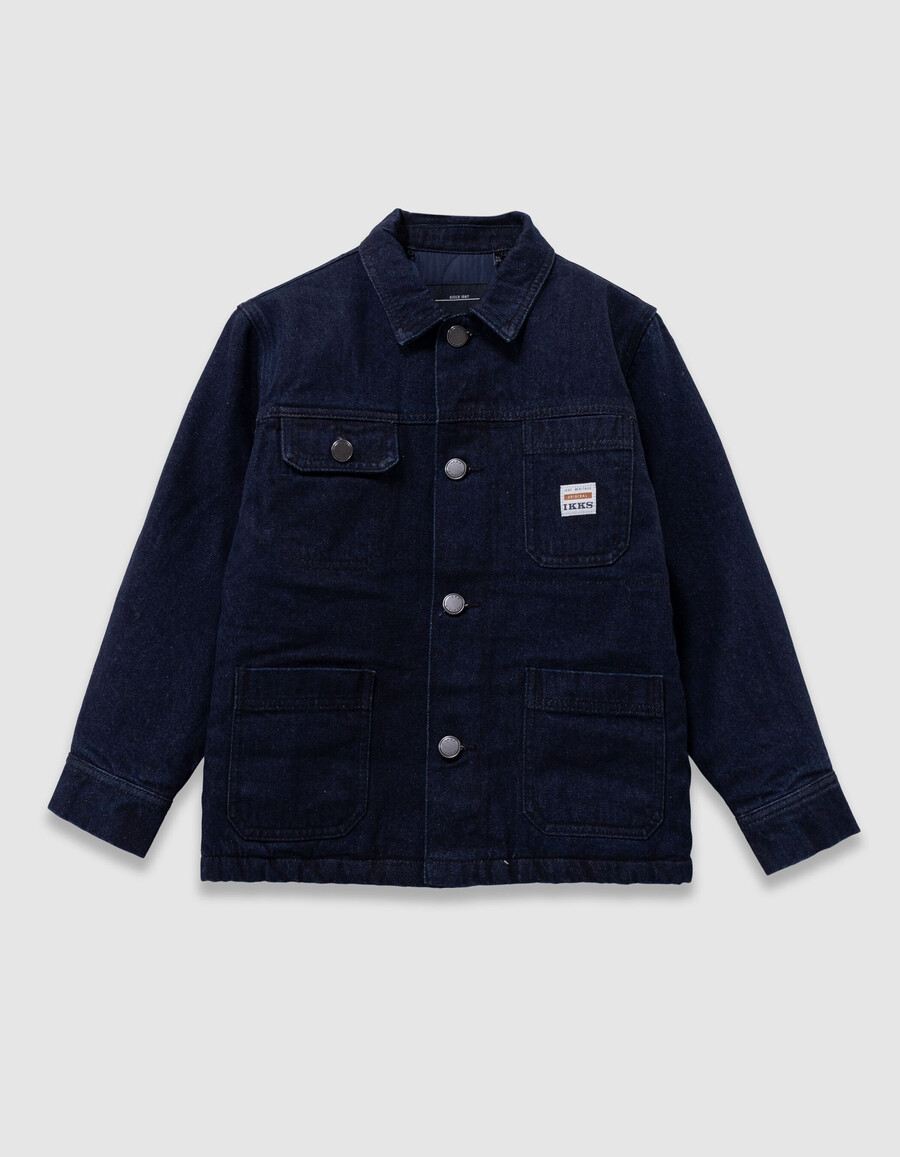 chaqueta vaquera estilo trabajador para niño