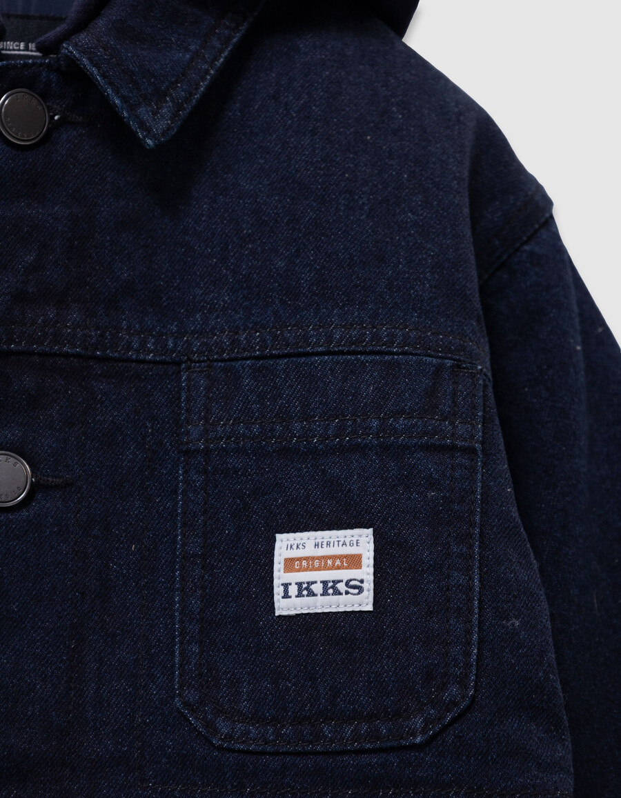 chaqueta vaquera estilo trabajador para niño