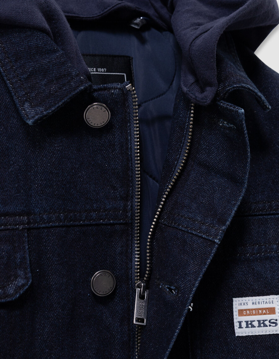 chaqueta vaquera estilo trabajador para niño