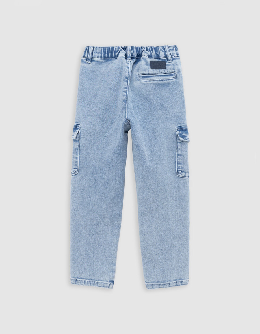 vaqueros jogger battle blue para niño
