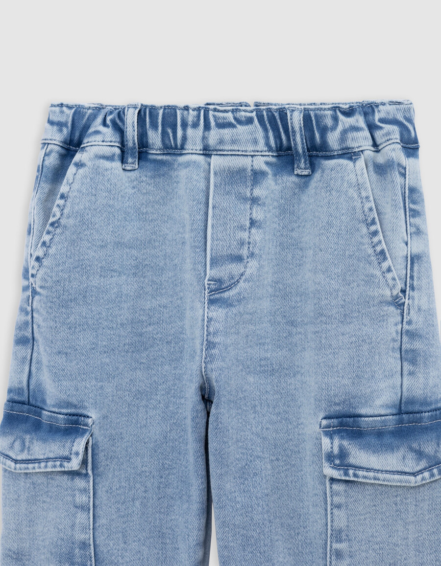 vaqueros jogger battle blue para niño
