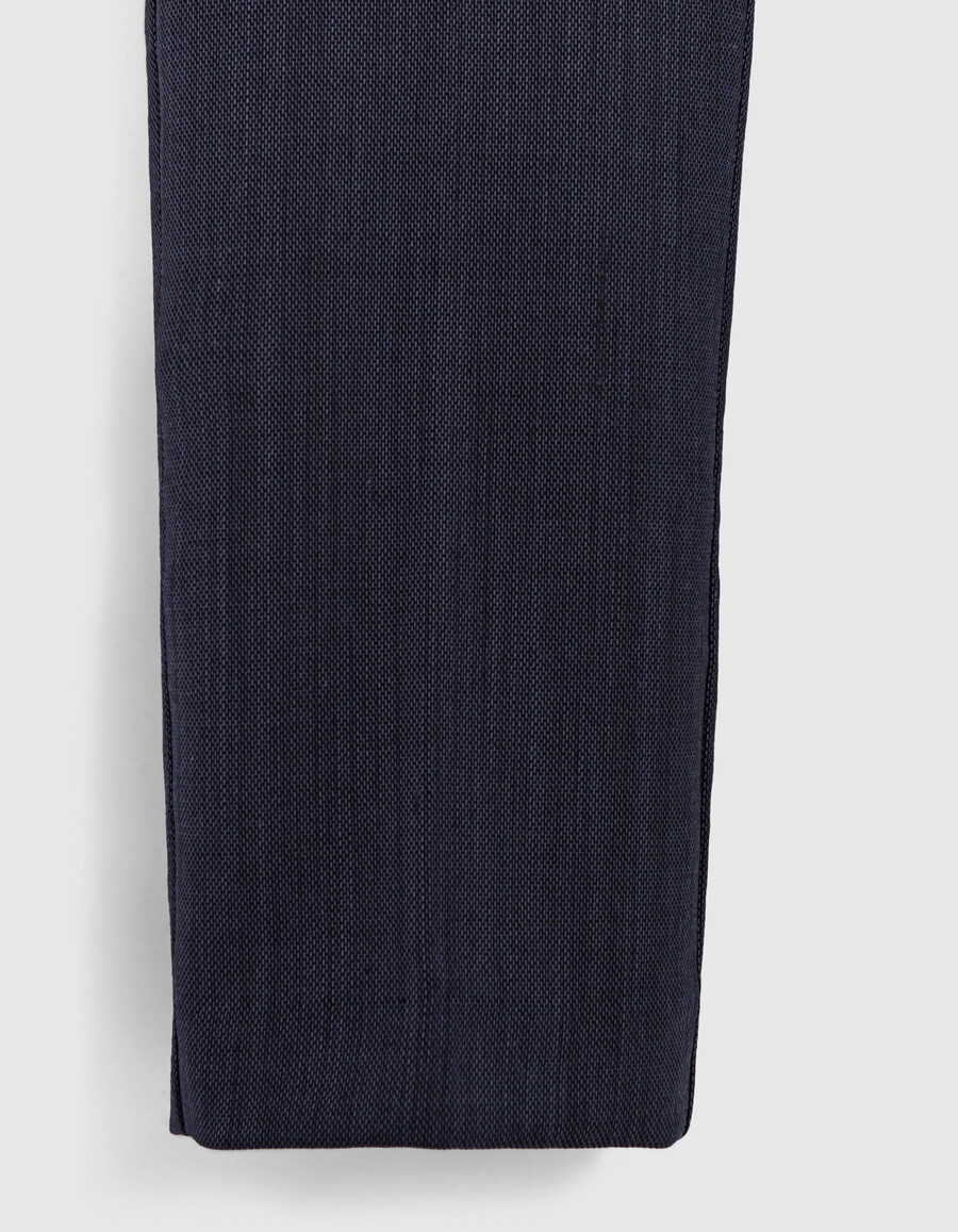 pantalones de punto azul marino para niño