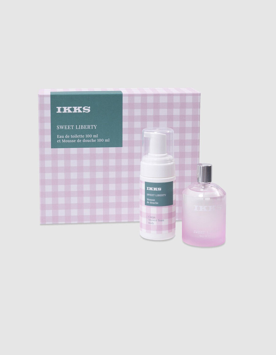set de espuma de ducha y baño sweet liberty de 100 ml