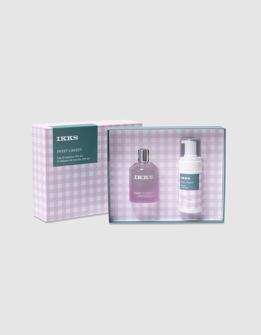 set de espuma de ducha y baño sweet liberty de 100 ml