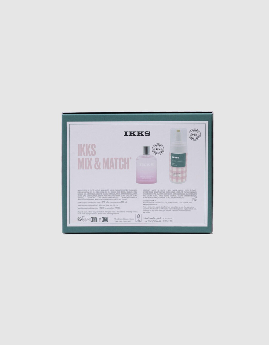 set de espuma de ducha y baño sweet liberty de 100 ml