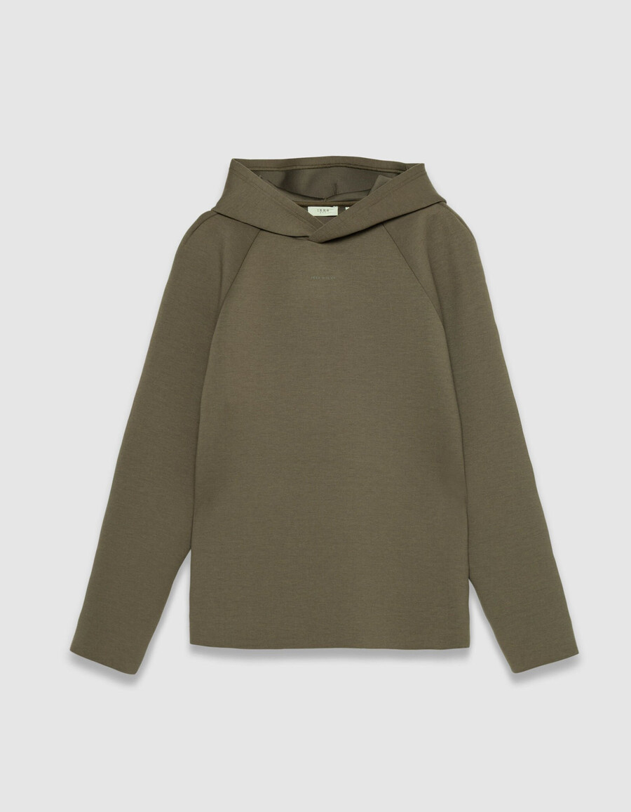 sudadera con capucha beige de fácil cuidado para hombre
