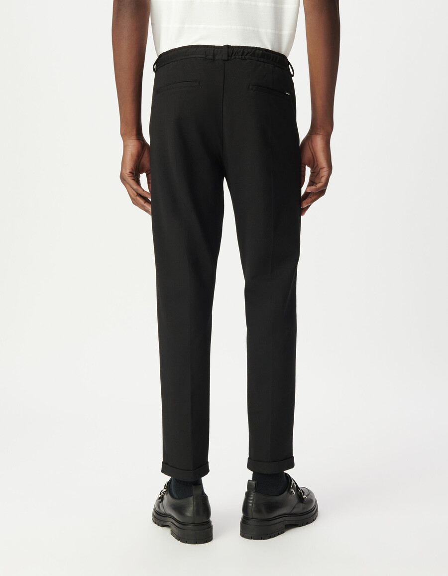pantalones deportivos negros para hombre