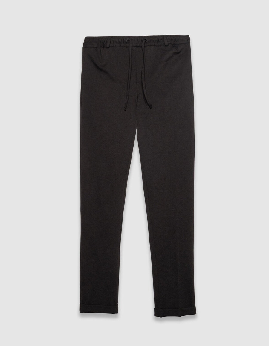pantalones deportivos negros para hombre